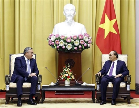 President suggests Vietnam, Kazakhstan enhance cooperation in areas of potential